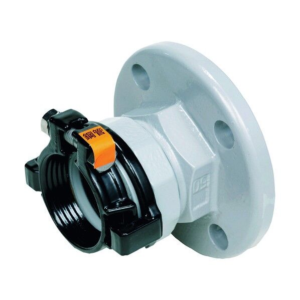 カワニシ 鋼管用継手 Xフランジ付ソケット(10KF)50 SKXFSJIS10K50 1点