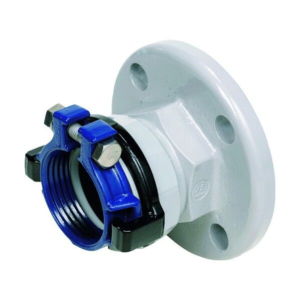 カワニシ 塩ビ管用継手 Xフランジ付ソケット(10KF)V50 SKXFSJIS10KV50 1点