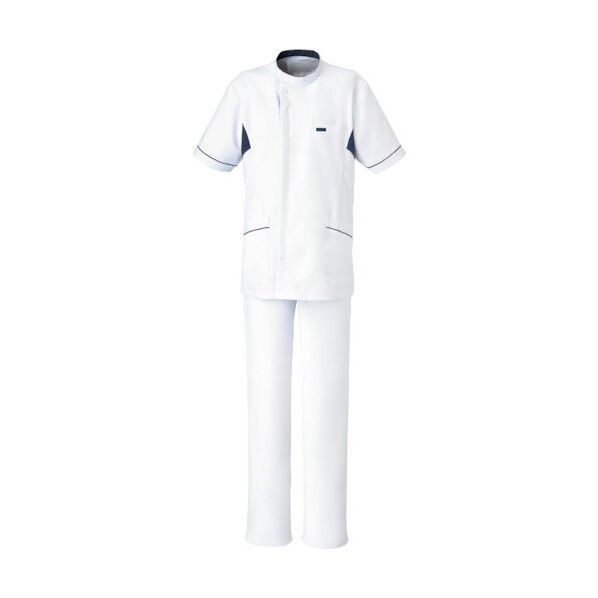 メンズケーシ- ホワイト×ネイビ L 1015EW-7-L 1点