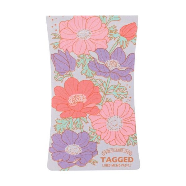 耐洗メモ紙 PAD フラワー01 L TAMP-1127 6300020680 5冊
