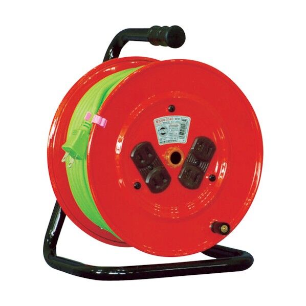 電工ドラム30M 100V15A2C NR-304D 1136010110 1点