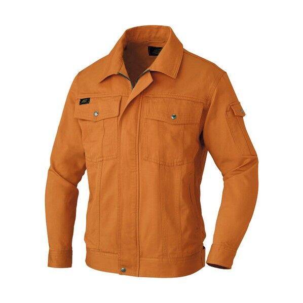 長袖ブルゾン 063オレンジ LL 6540 1