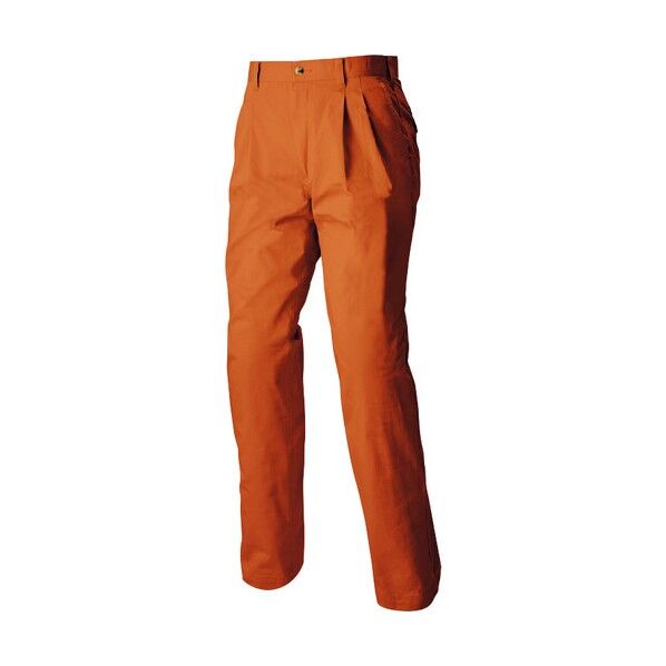 ワークパンツ(2タック) 063オレンジ 91 6542 1