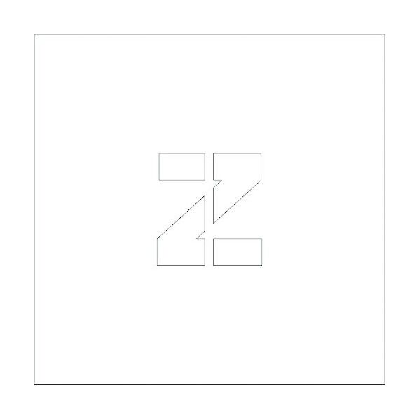 吹付けプレートH200 アルファベット z 6300002618 1点