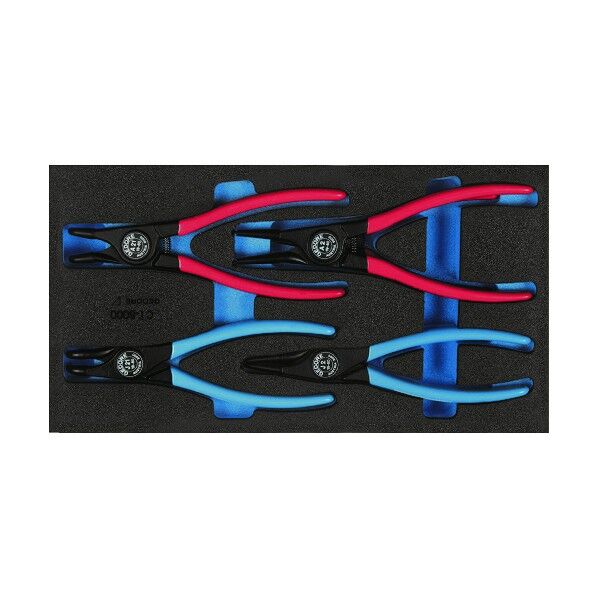 GEDORE スナップリングプライヤセット 1500CT1‐8000 1