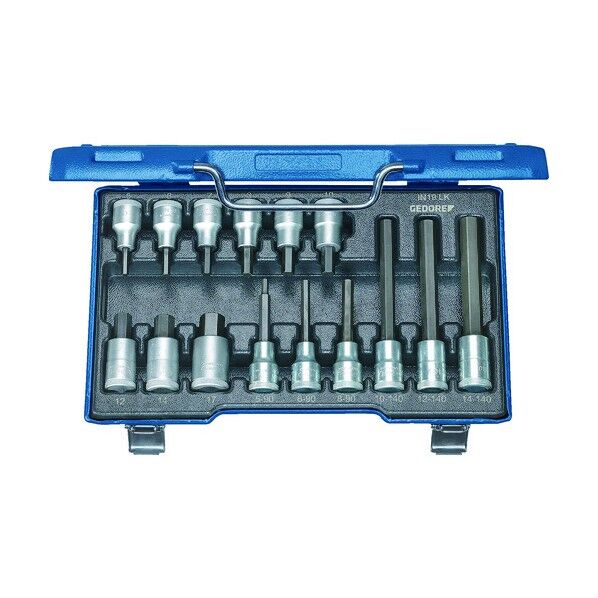 GEDORE ヘキサゴンビットソケットセット 1/2 15セット 1