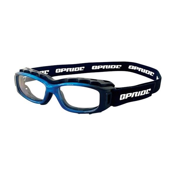 93M 二眼型セーフティゴーグル ブルー (度なしレンズ) 93M-BLUE 1点