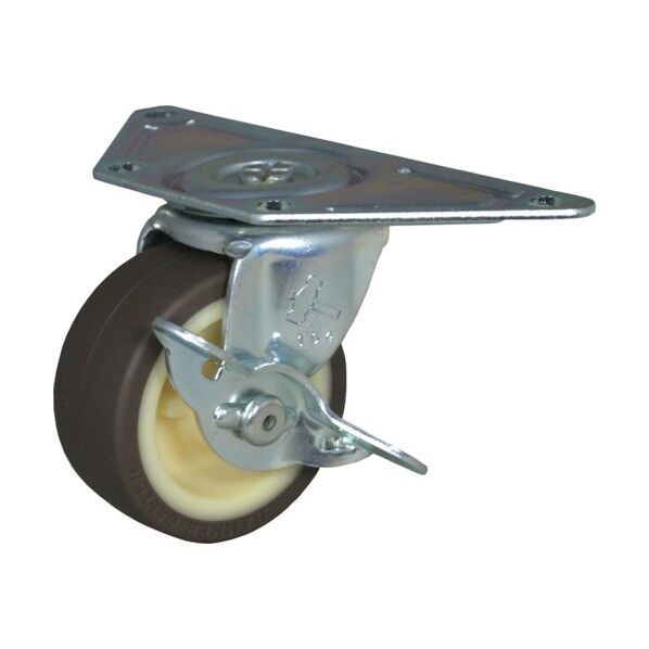 Gシリーズコーナータイプ自在SP付ウレタンB車65mm 平戸車 215GUR65 1個