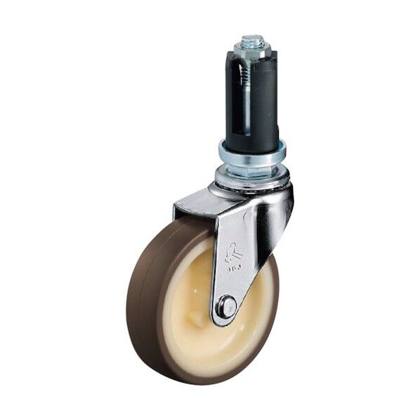 EUシリーズ自在ウレタン車75mm 平戸車 4203EUUR75 1個