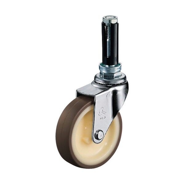 EUシリーズ自在ウレタン車65mm 平戸車 4201EUUR65 1個