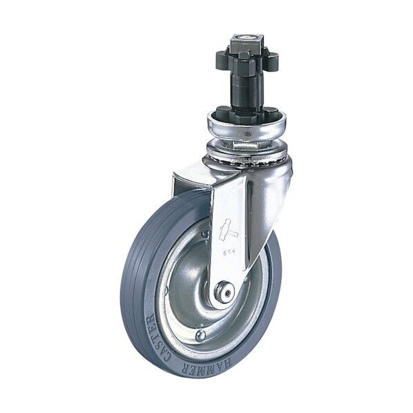 ENシリーズ自在プレスタイヤ車100mm 平戸車 4202ENPR100 1個