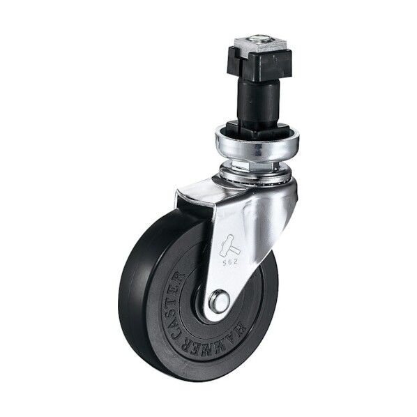 ENシリーズ自在ゴム車65mm 平戸車 4201ENR65 1個