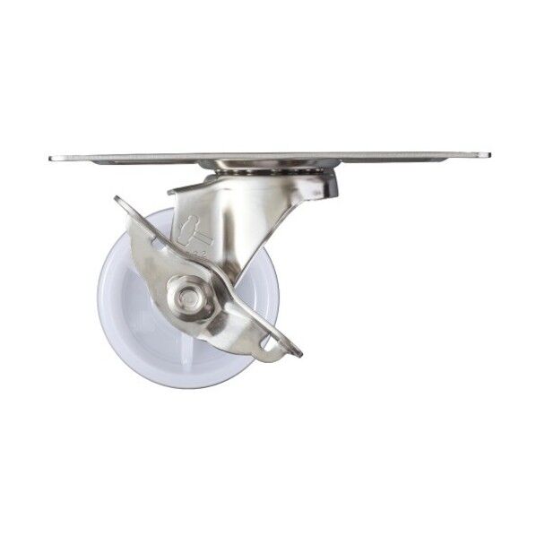 オールステンレスコーナー S型 自在SP付 ナイロン車65mm 213S0S-N65 1点