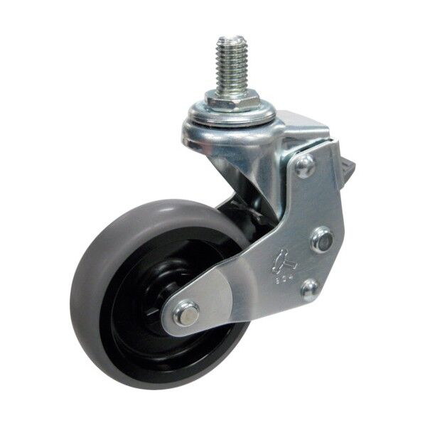 クッション ねじ込み 自在SP付 M12 エラストマー車 75mm 935LA-1L75 1点