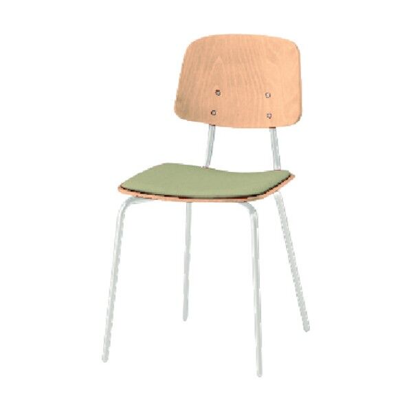 ノットワーク背座セパレートチェア座パッド付 背座ラスティックビーチL・脚ホワイト・布地グレイッシュブラウン KLL-121C-GHF6 1点