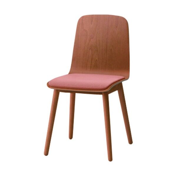 ノットワーク木脚チェア座パッド KLL-124C-MM6 1点