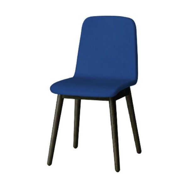 ノットワーク木脚チェア張ぐるみ KLL-134C1-DN2 1点