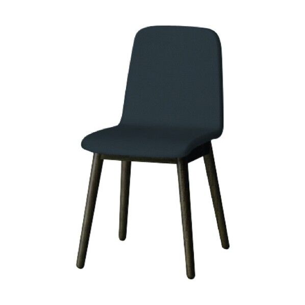 ノットワーク木脚チェア張ぐるみ KLL-134C1-DW2 1点