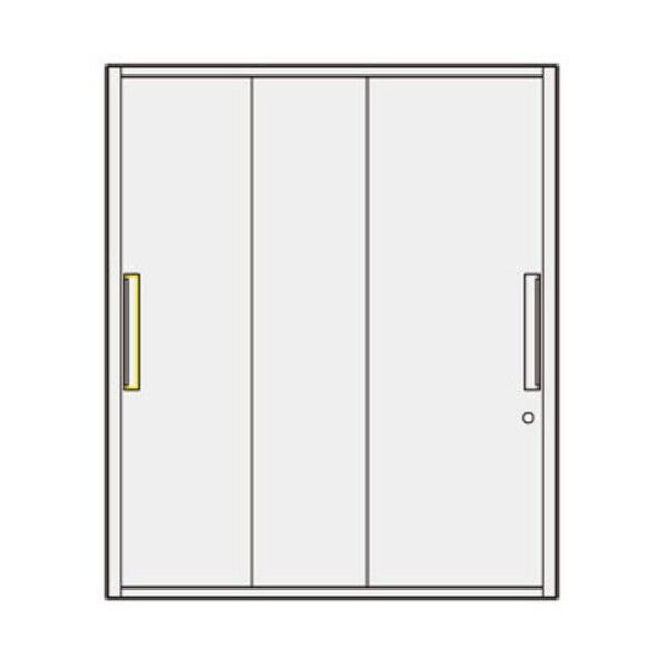 TF 移動ユニット 後列専用スライディングドア(3枚戸) TFY-C3-21-9030 OW