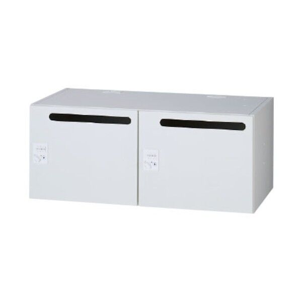 iprea 本体 ダイヤル錠 メール投函口有り 2人用 IPR-04-2P-DP OW