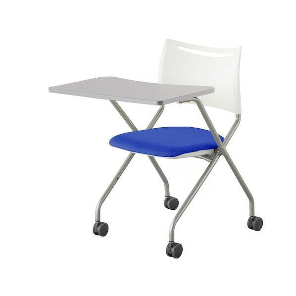 ネスティングチェア 大型メモ台 ブルー LTS-4N-WMD2-F-BL 1点