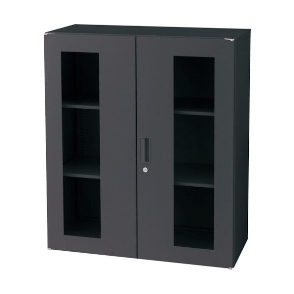 アクリル両開き書庫 SSN40-07HAG-B 1点