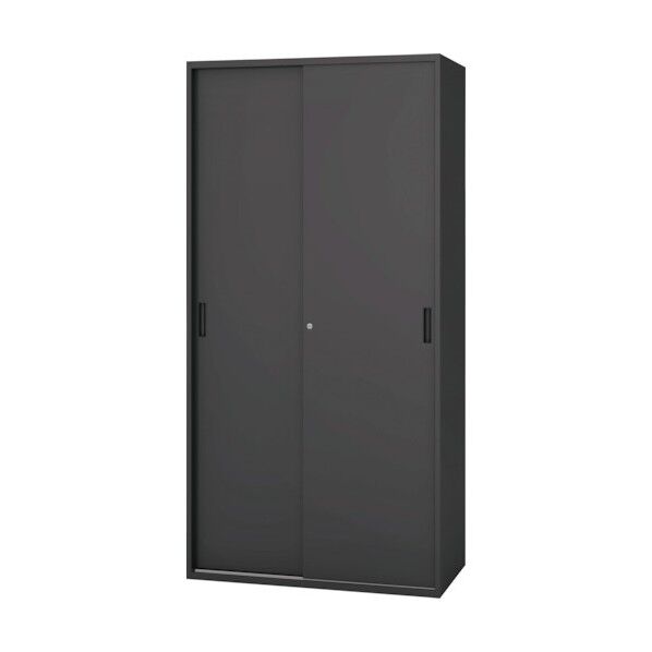 引戸書庫 H1800 ブラック SSN40-18S-B 1点