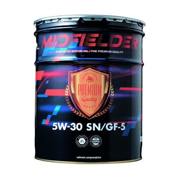ザーレンコーポレーション ミッドフィルダー 5W-30 MIDFIELDER 5W-30 1点