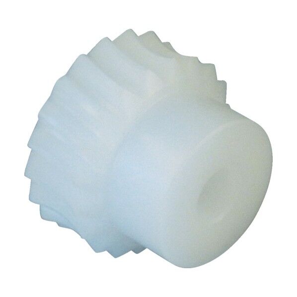 ウォームホイール ポリアセタール白色