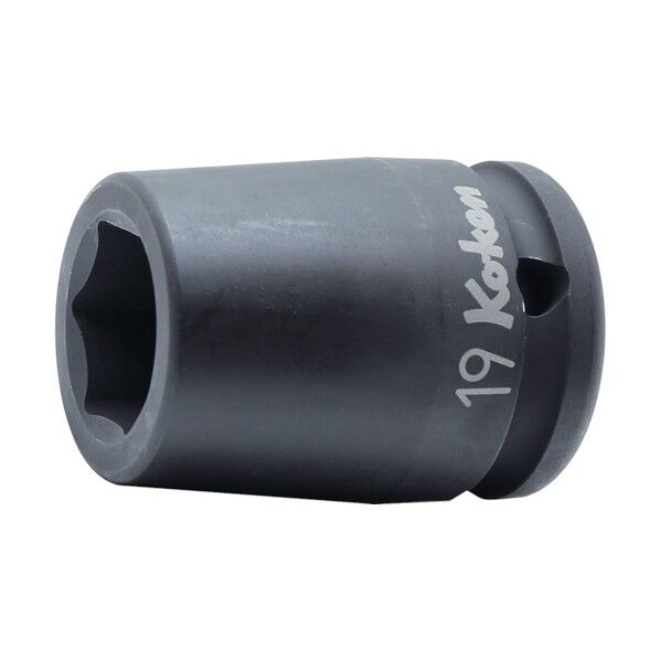コーケン 15.9mm差込 インパクト6角ソケット 24mm 36.5 x 50.5 x 36.5 mm 15400M-24 1