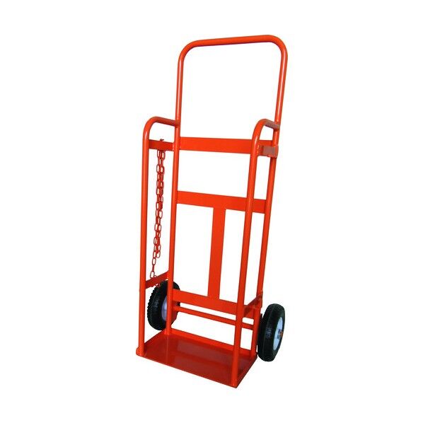 ボンベ運搬車 窒素1500L容器1~3本用/フロン20KG回収容器1本用/各NRC容器1本用 KS-AIRCARRY 1点