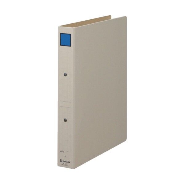 キングジム 保存ファイル A4－S        青 4373BLUE 1個