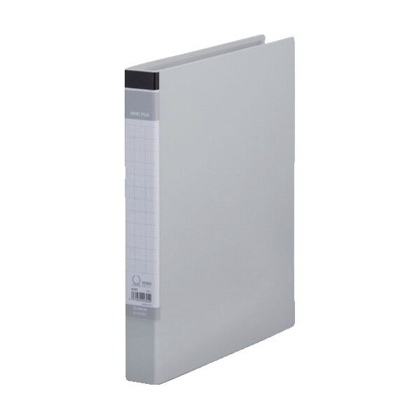 キングジム リングファイルBF グレ－ 603BFGRAY 1個