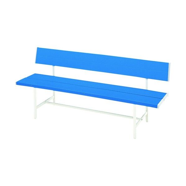 カラーベンチ背付 B31500CBL 1点