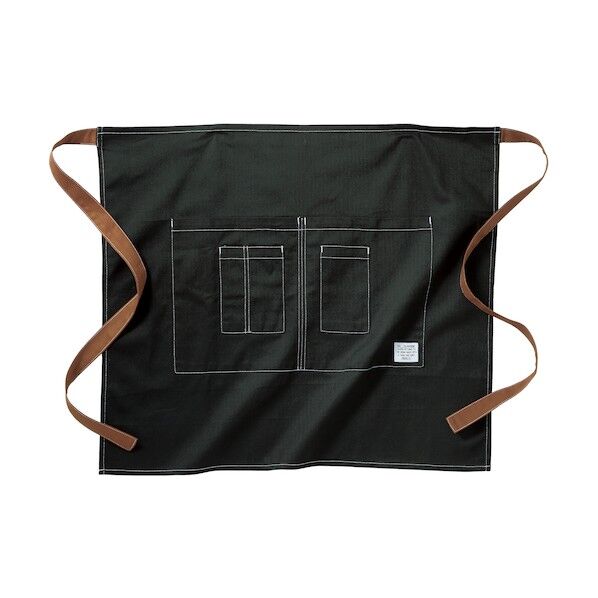 ショートエプロン チャコールグレー F DG903-48-F 1点