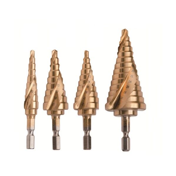 六角軸スパイラルステップドリル412 KIS-412 1点