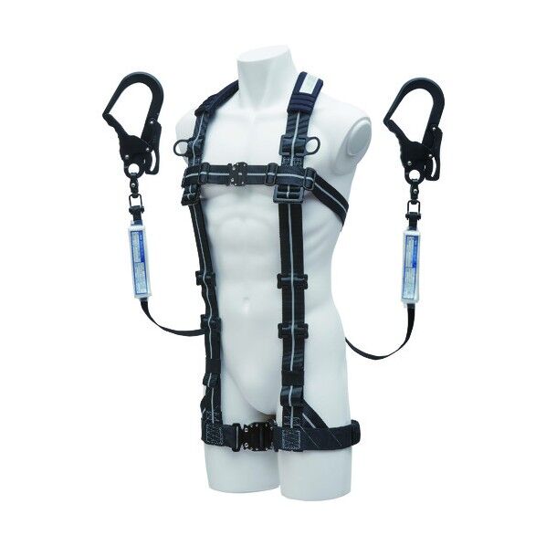 ストレッチハーネスI型+2丁掛けランヤード セット IPGSLTPRK2 1点