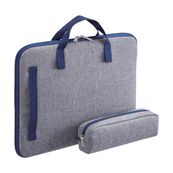 ノートパソコン用ケース レビモ ライトグレー 15187 1点