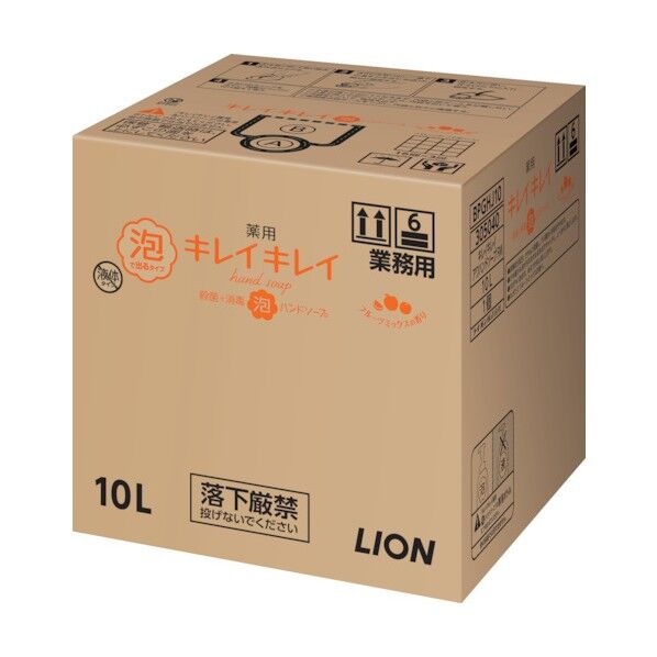 キレイキレイ薬用泡ハンドソープ フルーツミックスの香り10L BPGHJ10 1点