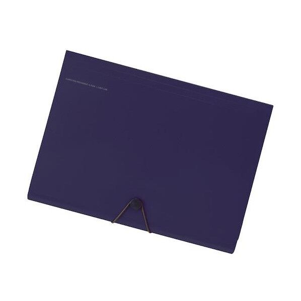 SMART FIT キャリングドキュメント ネイビー 325×18×240mm A7589-11 1点