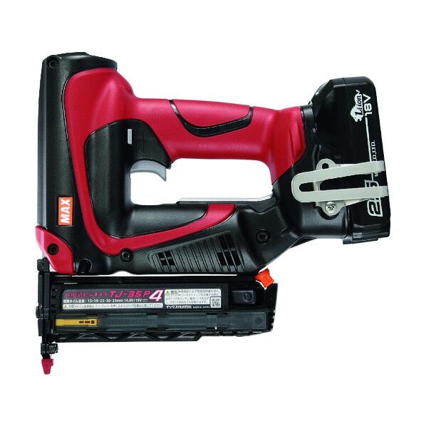 マックス 充電ピンネイラセット(2.5AH) TJ-35P4-BC/1825A 1台...