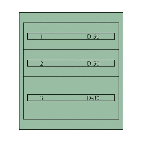 ムラテックKDS ツールキャビネットTC-180A TC-180A 1点
