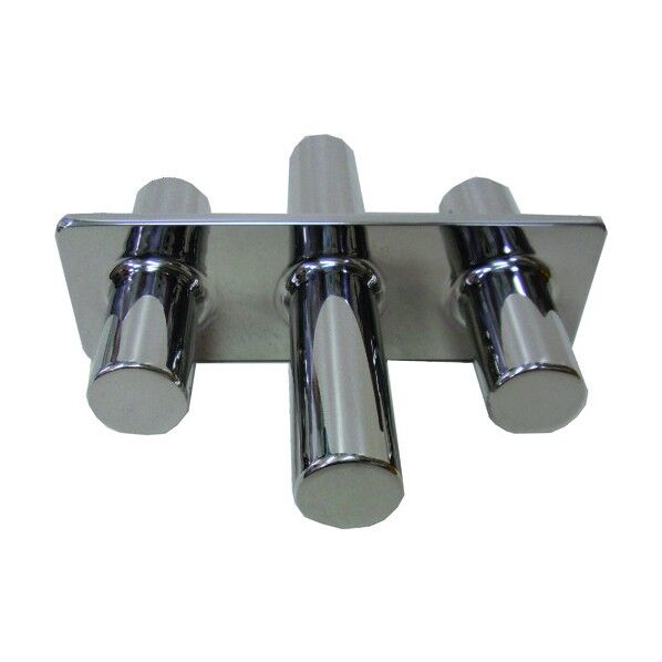 高磁力丸形ユニットバー 耐熱120℃ 1.2T(12000G)φ150対応 マグネット3本組 MGPG-HTR150-3 1点