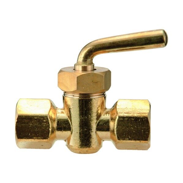 圧力計用メートルコック 銅製