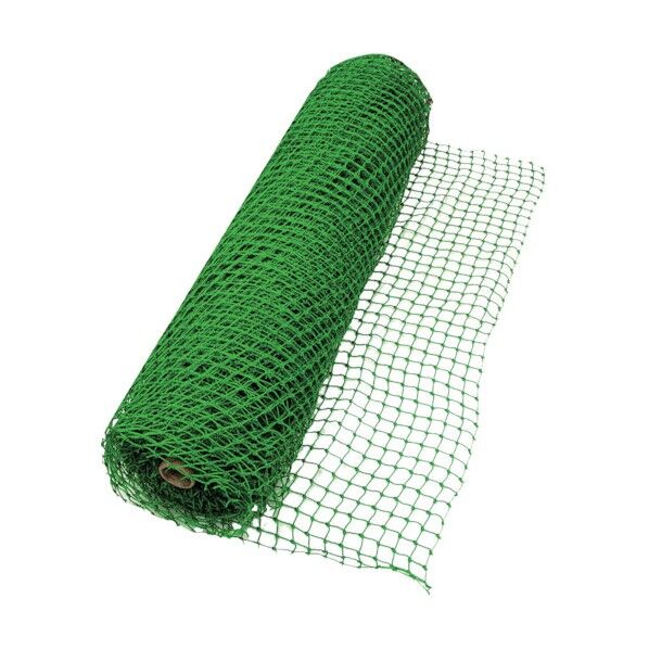 ゴルフネットW 25mm有結角目 半折巻 緑 2m×15m GOLF(W)-NET-215GRN 1巻