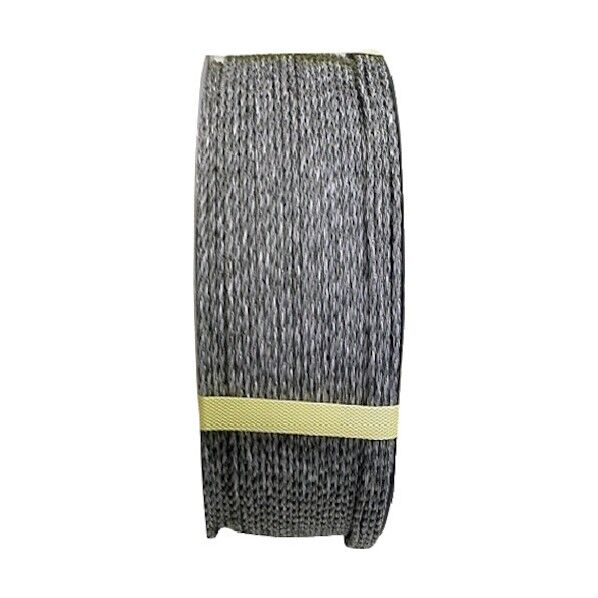 クレポリ混撚ロープ(3打ち)ドラム巻 GG色(白) 3mm×300m KPGG-R3X300-DR 1巻