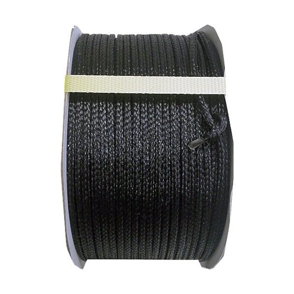 PEブレードコード ドラム巻 黒 5mm×200m PE-BLADE-CORD5-200BK 1巻