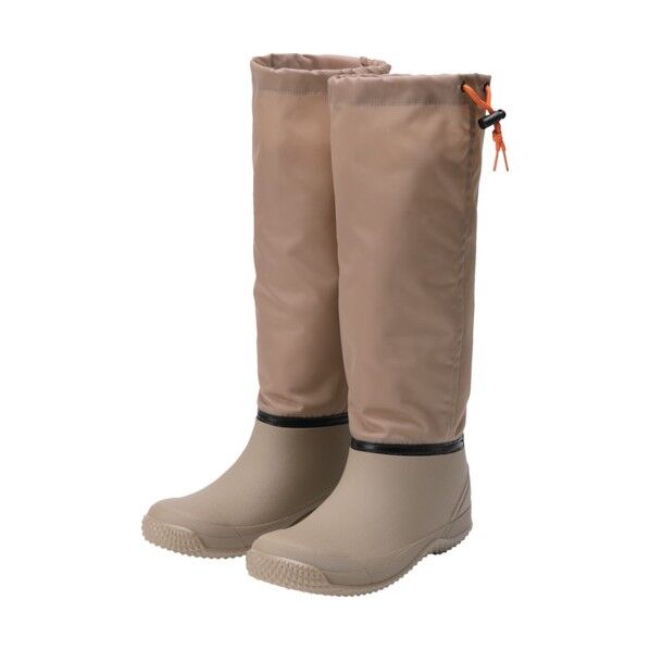 軽量長靴 マンダム#60 ベージュ 23.0cm MNDM60-BE-230 1足