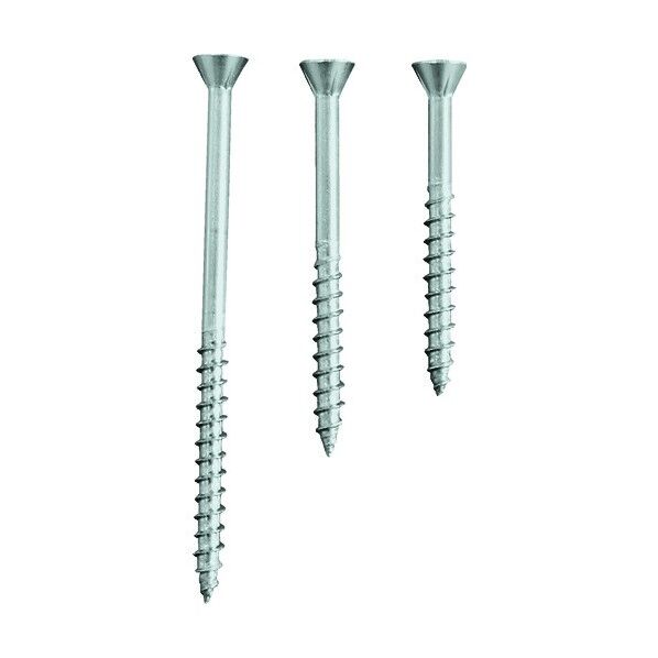 ステンレス 不思議な四角穴付き皿頭デッキ用ビス