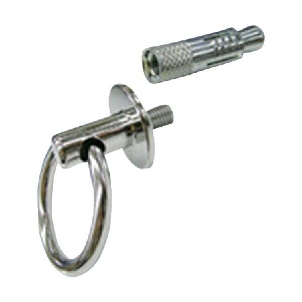 水本 ステンレス 座付リングボルト(カットアンカー付) ZLB-8M 1